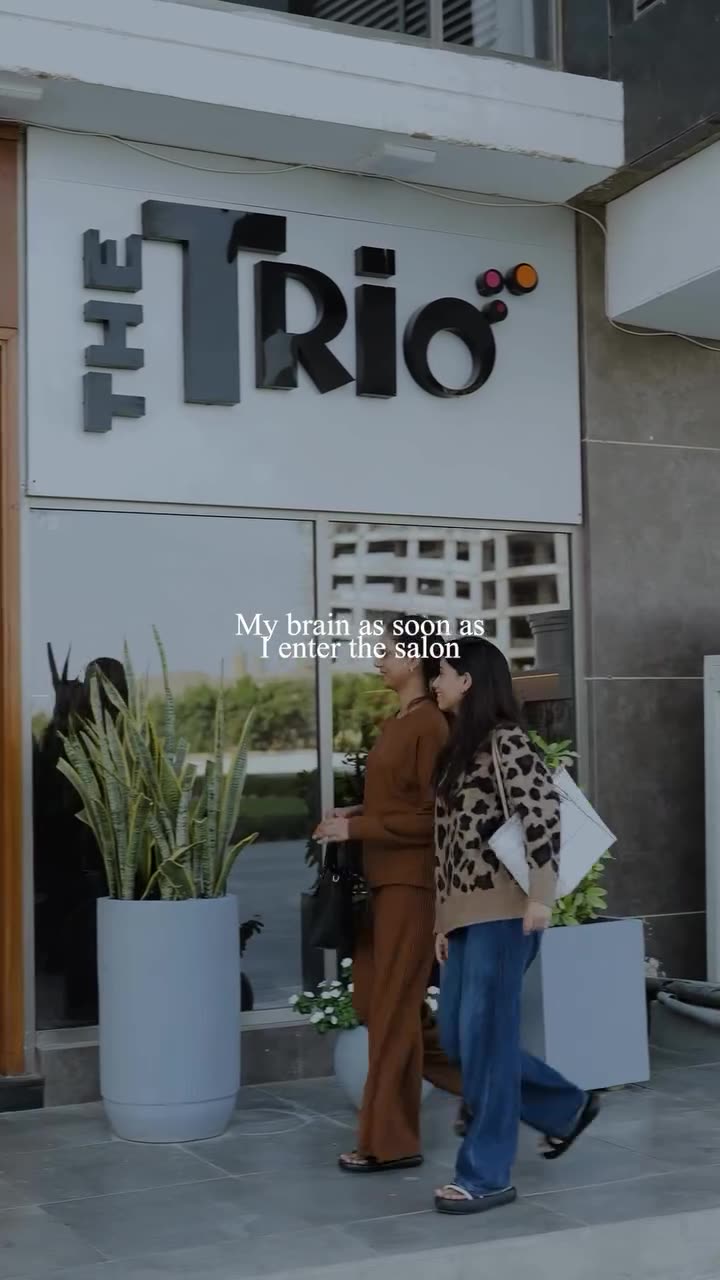 Inside The Trio Salon Emaar — branch walkthrough