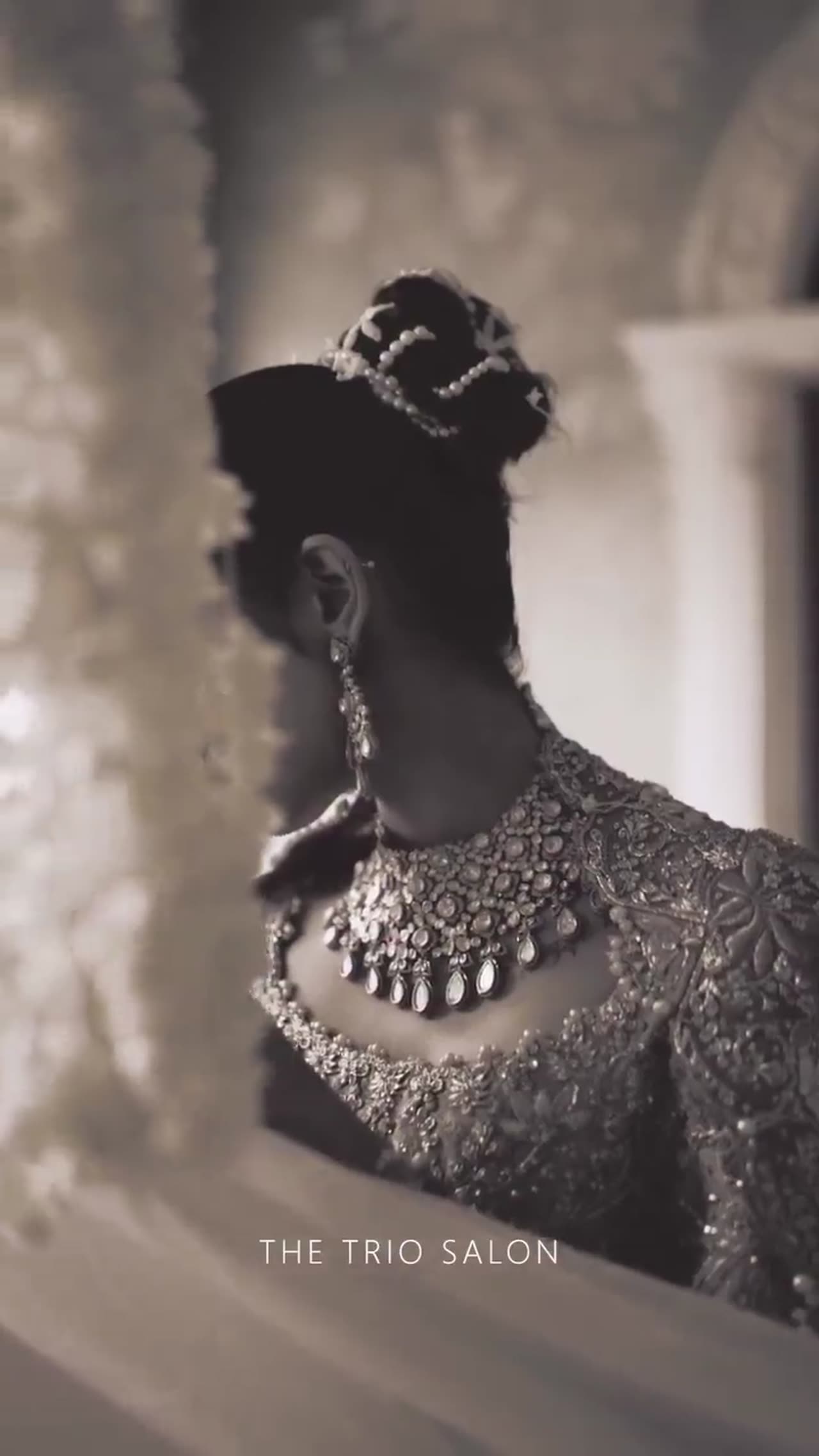 A bride who doesn't need to be defined by tradition.